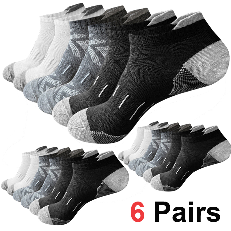Athletic Sock Cushion - 6/12 Pasang Kaus Kaki Pria Motif