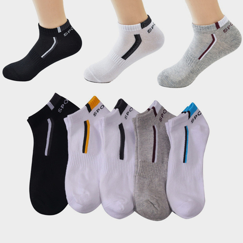 Ankle Sock Low Cut - 2 Pasang/Lot Kaos Kaki Pria Berkualitas