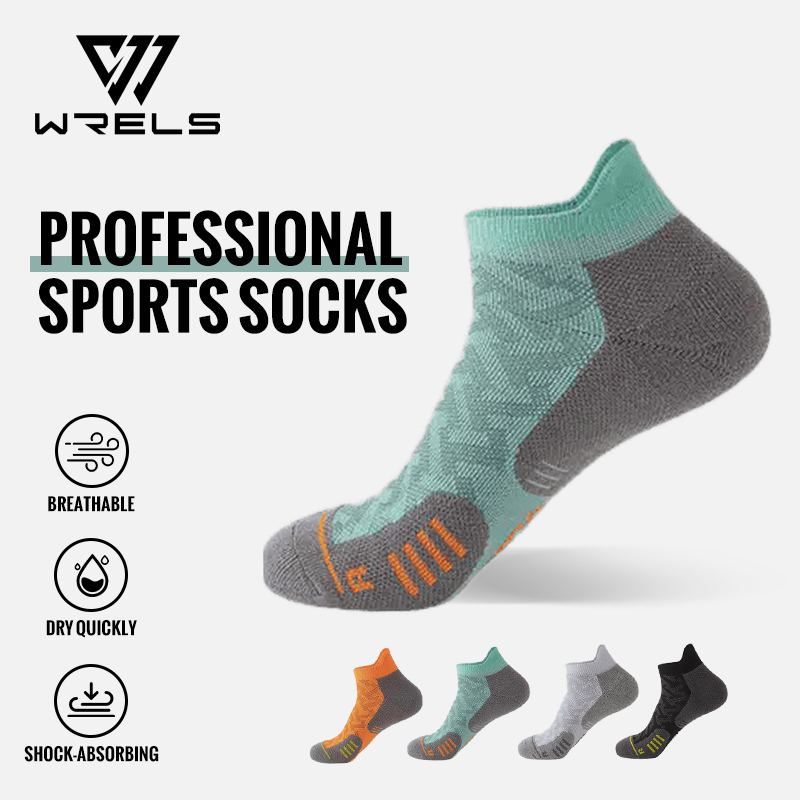 1/2/3 Pasang Kaus Kaki Lari Ma - Ankle Sock Low Cut ulasan dan harga