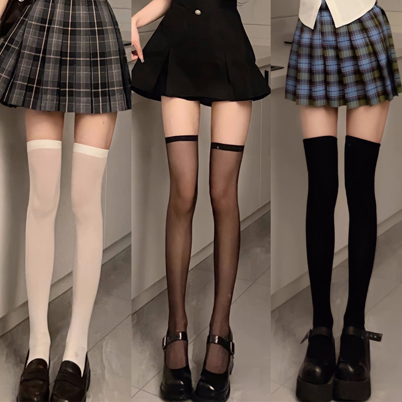 Stoking seksi, menggoda, kaus  - Knee High Sock Women ulasan dan harga