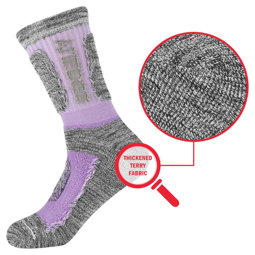 YUEDGE kaus kaki atletik wanit - Athletic Sock Cushion ulasan dan harga