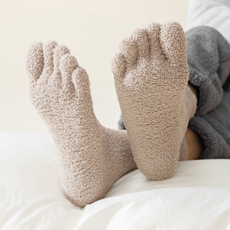 1/5 Pasang Kaus Kaki Jari Kaki - Thermal Sock Winter ulasan dan harga
